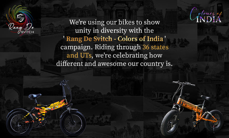 Unveiling Rang De Svitch: When Svitch Bikes Embrace India's Colors and Cultures