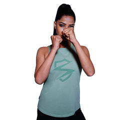 Women's Lea Green Tank Top